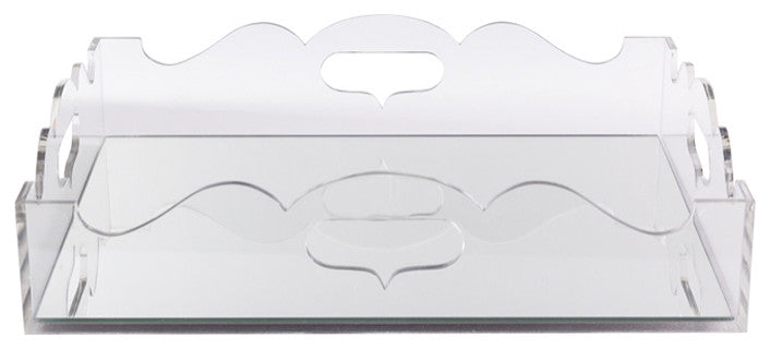 Queen Anne Lucite Tray