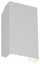 Amora Bi-Directional Tall Outdoor LED Wall Mount, Satin