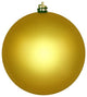 Vickerman N590846DSV 3" Medallion Gold Shiny Ball Ornament, 12 per Bag