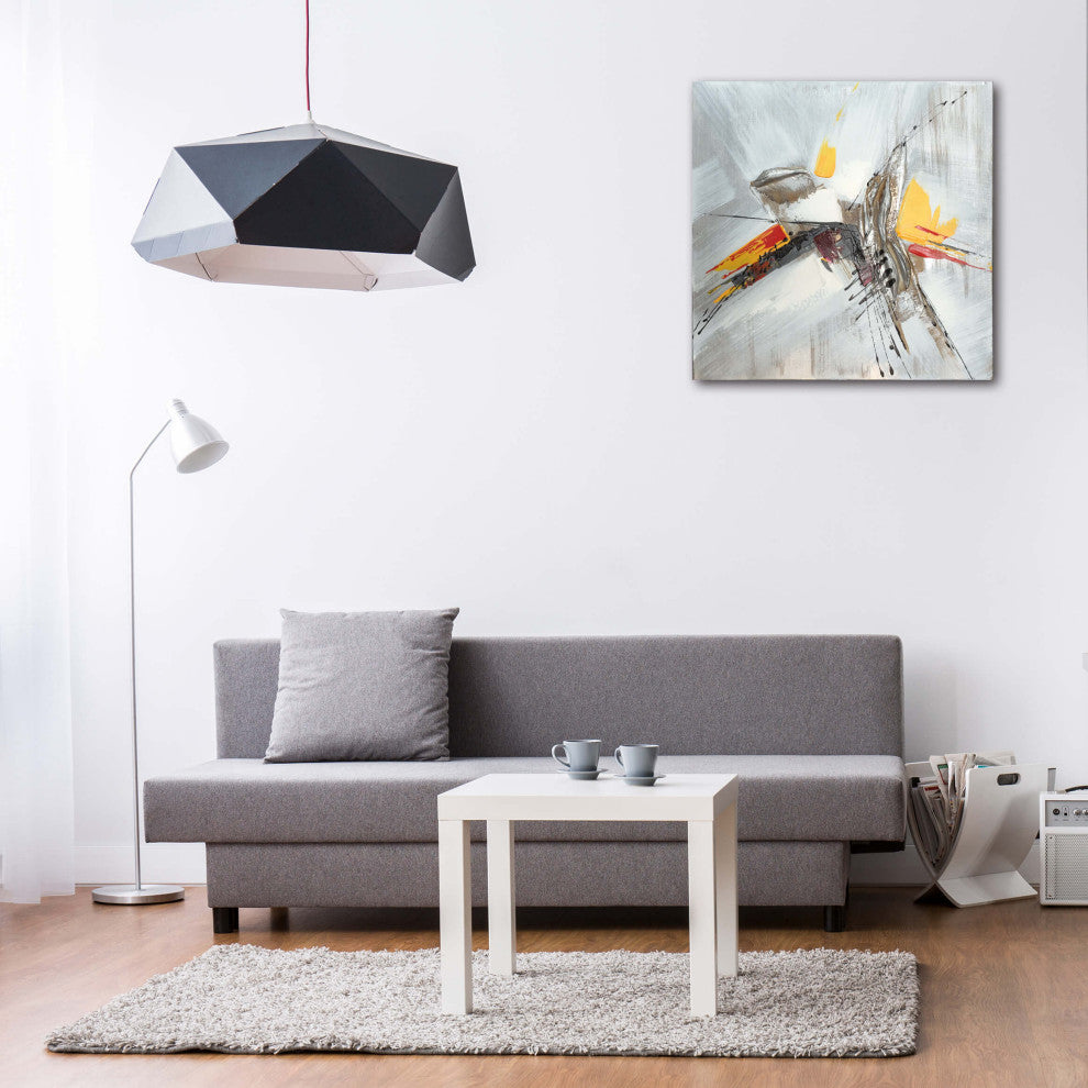 Wall Decor Painting Meeting on Monday Morning Abstract
