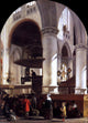 Emanuel De Witte Interior of the Oude Kerk at Delft during a Sermon Canvas Wrap