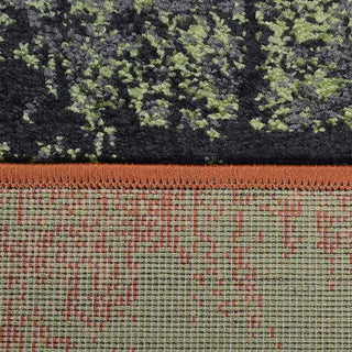 MACHINE MADE HEATSET POLYPROPYLENE AREA RUGS -Multicolor,Contemporary Design, [Runner] 3'2''x10'