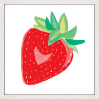 "Strawberry" Framed Print by Molly Rosner