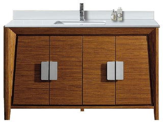 Fine Fixtures Imperial II 60" Single Sink Vanity, Wheat