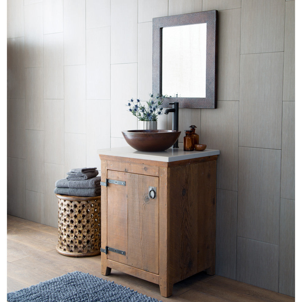 Small Sedona Rectangle Mirror in Antique