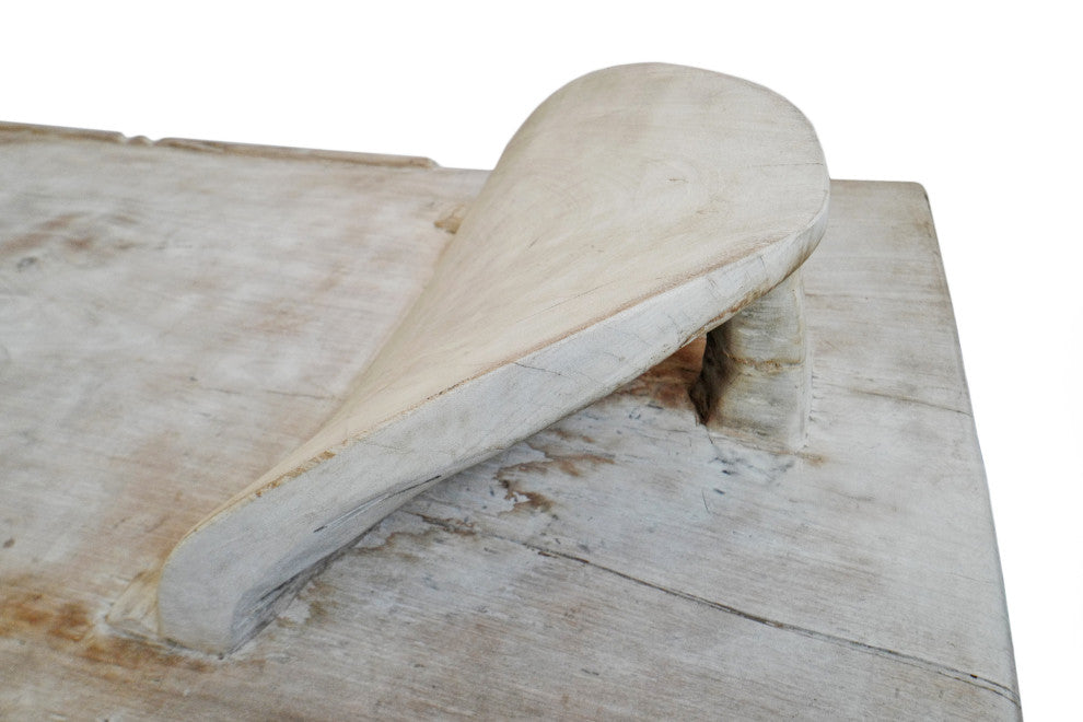 Consigned Old Senufo Wood Bed Table