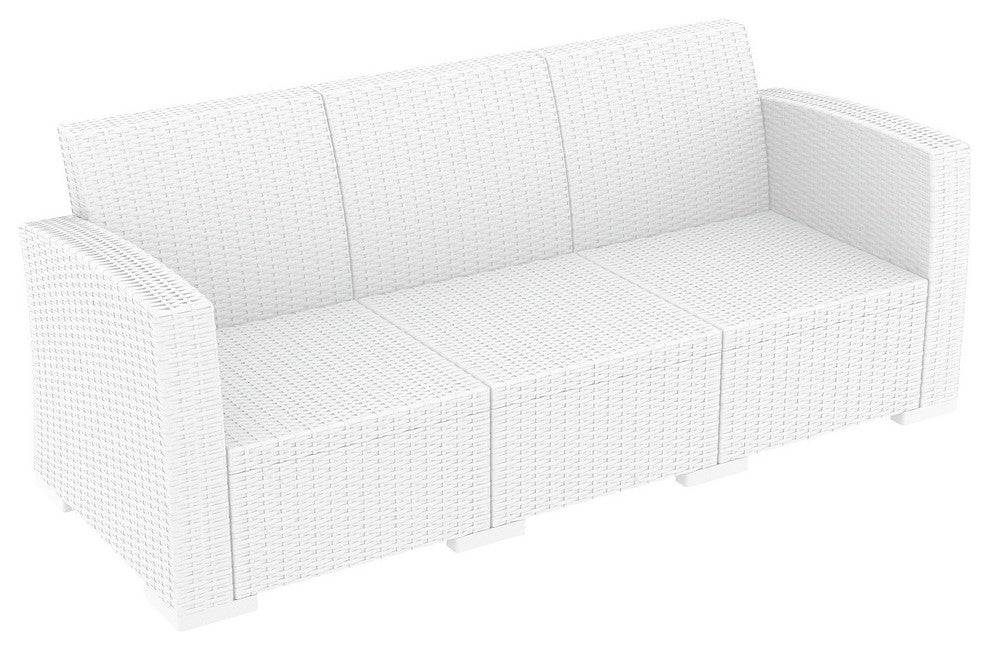 Compamia Monaco Patio Sofa, White