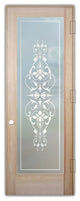 Interior Prehung Door or Interior Slab Door - Bordeaux - Douglas Fir (stain...