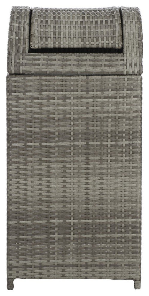 Safavieh Outdoor Serapis Trash Bn Grey