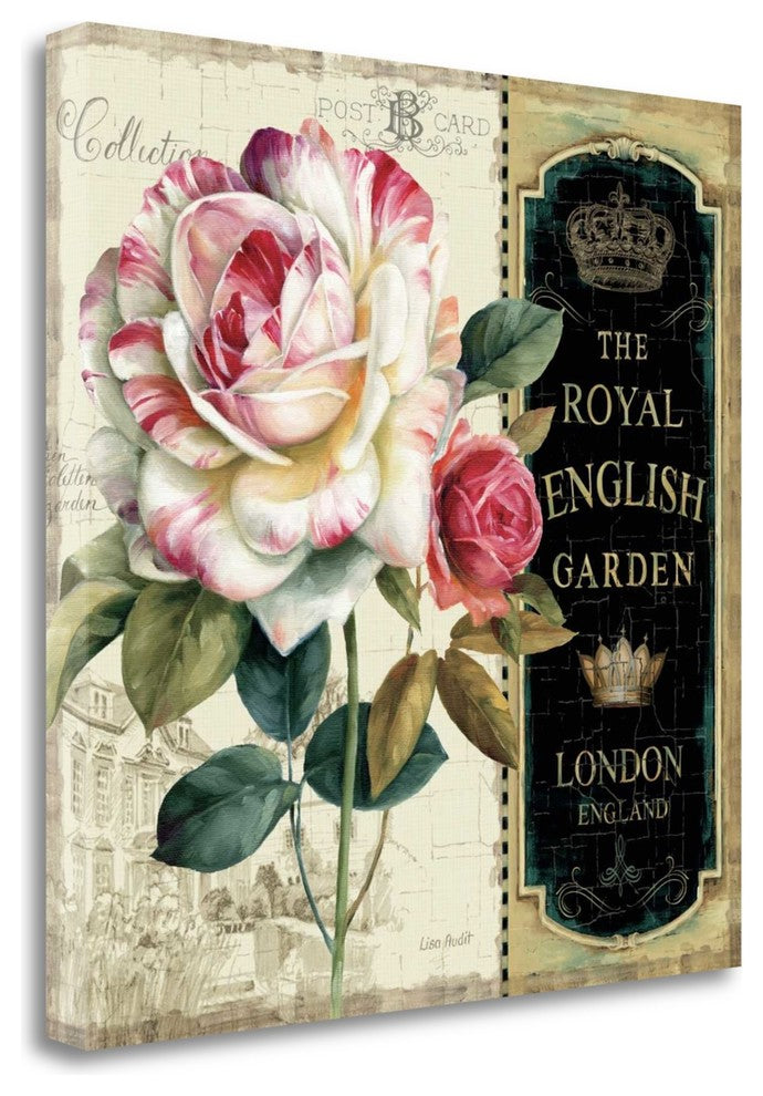 "Garden VIew III" By Lisa Audit, Giclee Print on Gallery Wrap Canvas