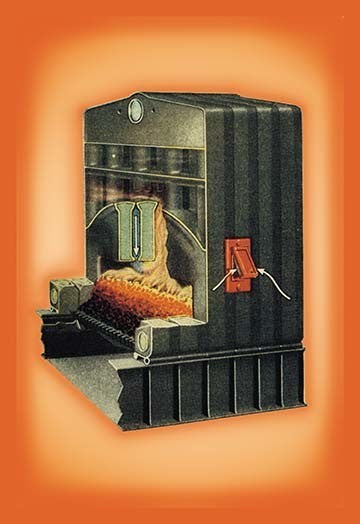 Furnace #2 - Gallery Wrapped Canvas Art 28" x 42"