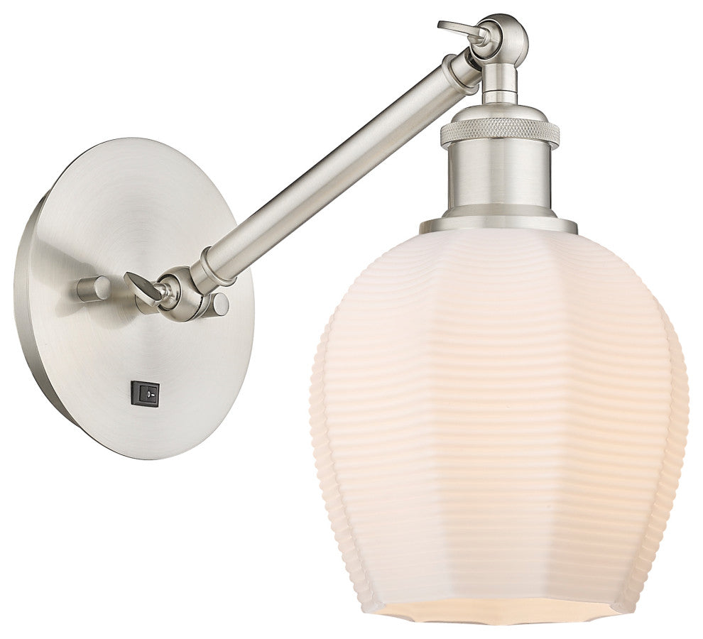 Innovations 317-1W-SN-G461-6-LED 1 LightSconce, Brushed Satin Nickel
