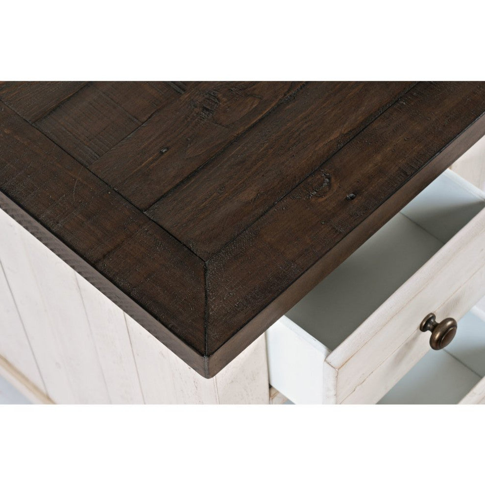 Harris USB Charging Chairside Table