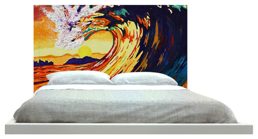 "Wave" Headboard