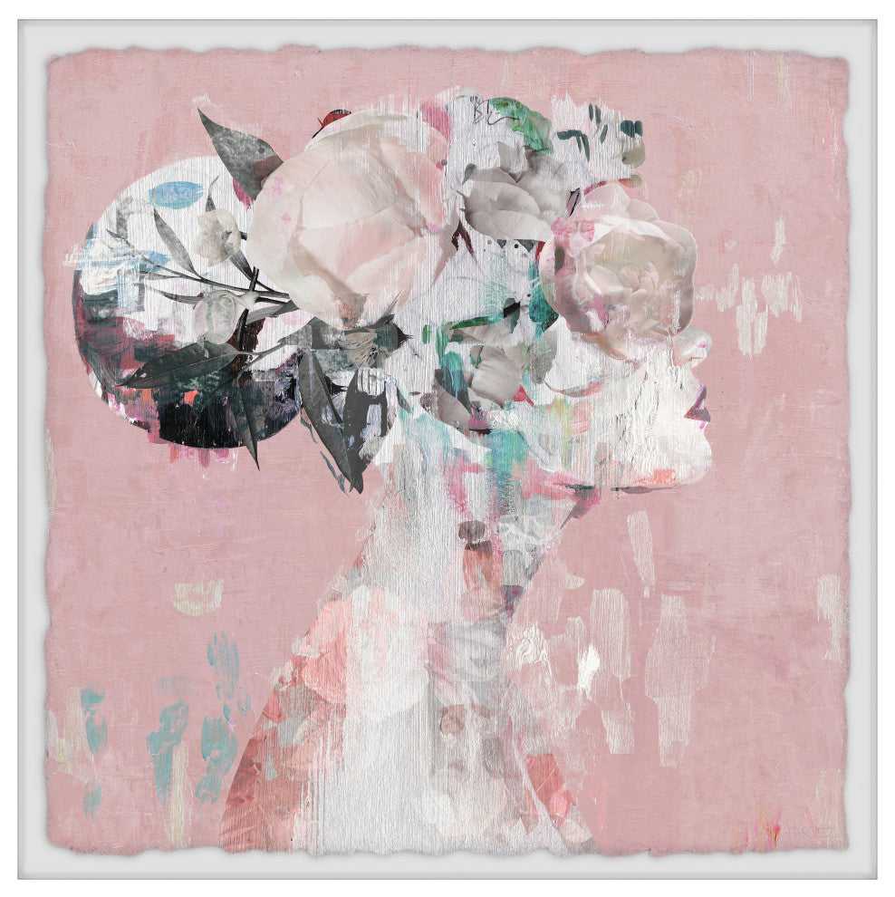 "Elegant Bun III" Framed Painting Print, 12"x12"