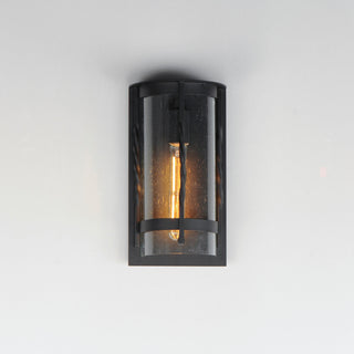 Maxim 30191 Foundry 12" Tall Outdoor Wall Sconce - Black