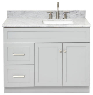 Ariel F043SRCW2RVO Hamlet 43" - Grey / Carrara White Top