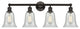 Innovations 616-4W-OB-G2812 4 Light 33.25" Bath Vanity Light, Oil Rubbed Bronze