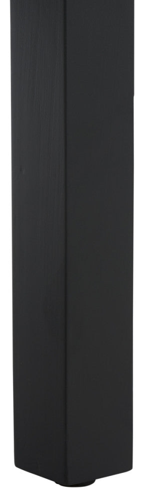 Safavieh Omara 2 Shelf Console Table, Black