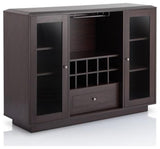 Pemberly Row Wine Rack Buffet in Espresso