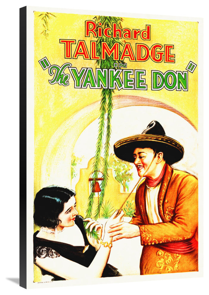 "The Yankee Don" Stretched Canvas Giclee by Hollywood Photo Archive, 24x36"