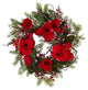 24" Amaryllis Wreath
