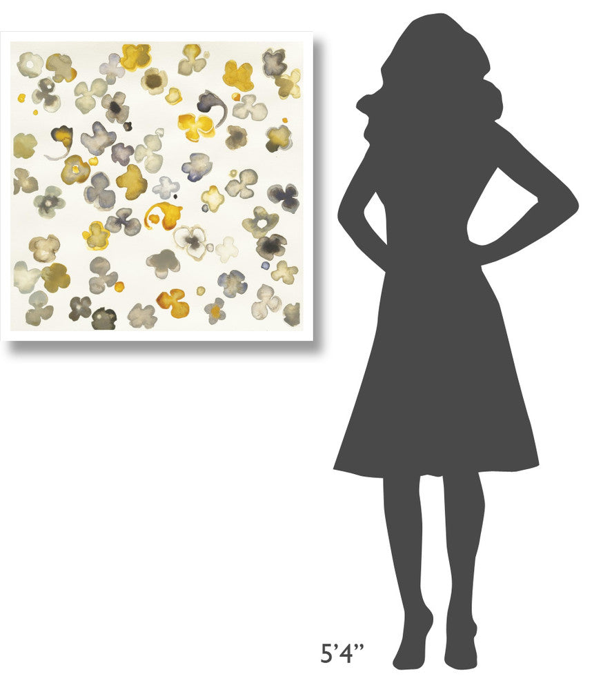 "Randomly II" Digital Paper Print by Shirley Novak, 32"x32"