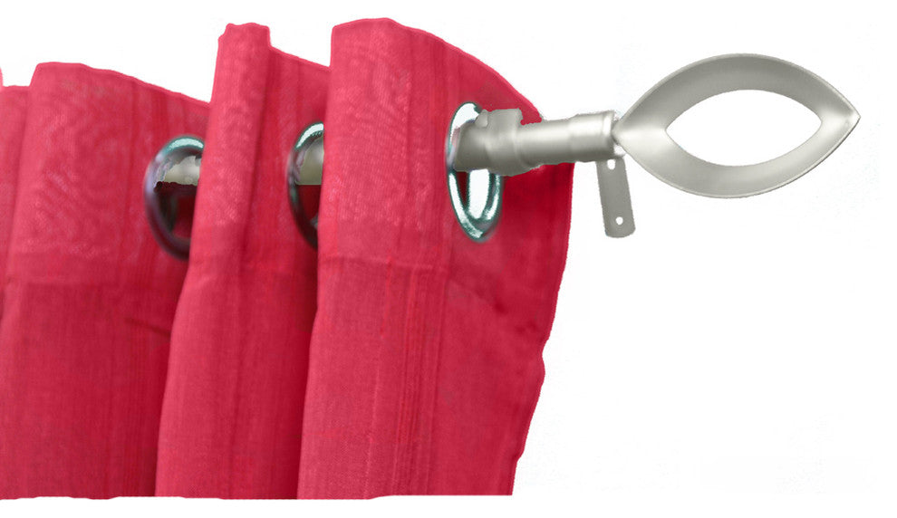 Extendable Curtain Rod Set 53 to 82 L -Diam