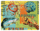 Flexible Cutting Mat with Printed Designs, Sea Bounty