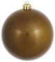 Vickerman N591014Dcv 4" Olive Candy Ball Ornament, 6 Per Bag