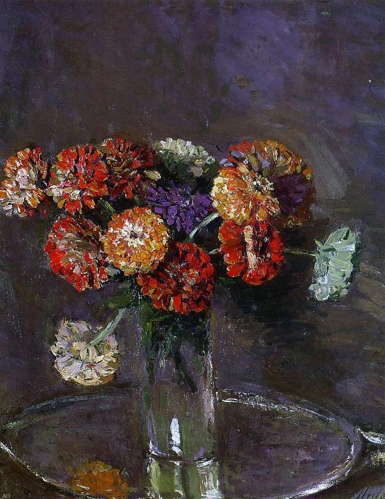Paul Cesar Helleu Vase of Flowers, 21"x28" Wall Decal Print