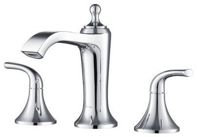 Brantley Chrome Bathroom Faucet Set, Chrome