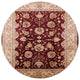 Ahgly Company Indoor Round Mid-Century Modern Area Rugs, 8' Round