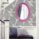 Queen Ann Mirror, Hot Pink