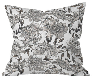 Holli Zollinger Summertime Natural Outdoor Throw Pillow, Medium