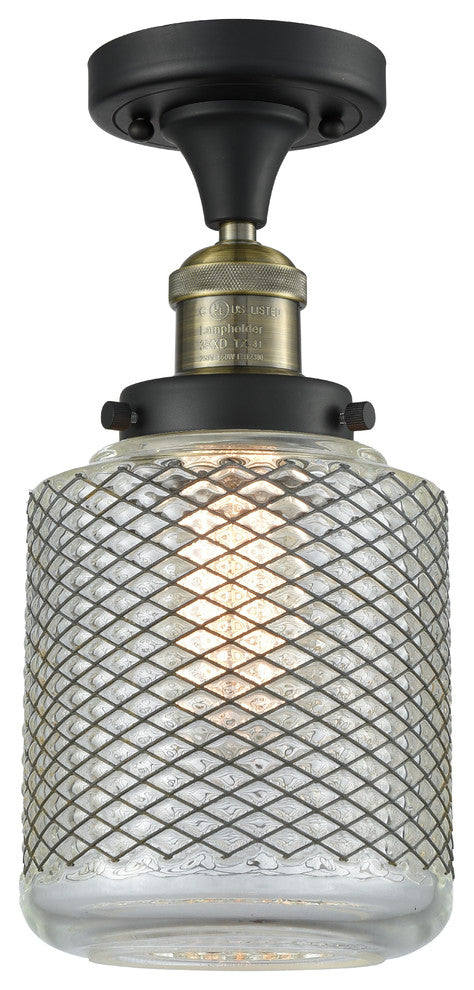 Innovations Lighting 517-1Ch-Bab-G262 1 Light 14" Semi-Flush Mount