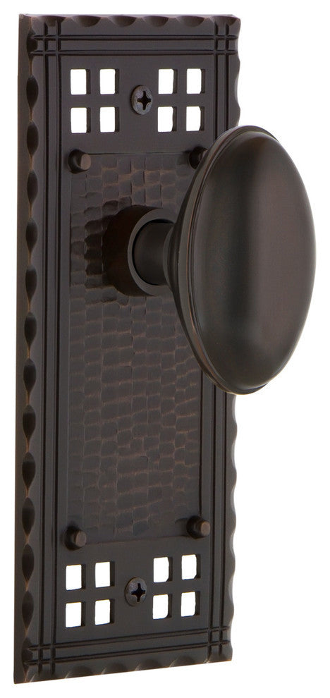Craftsman Plate Double Dummy Homestead Door Knob