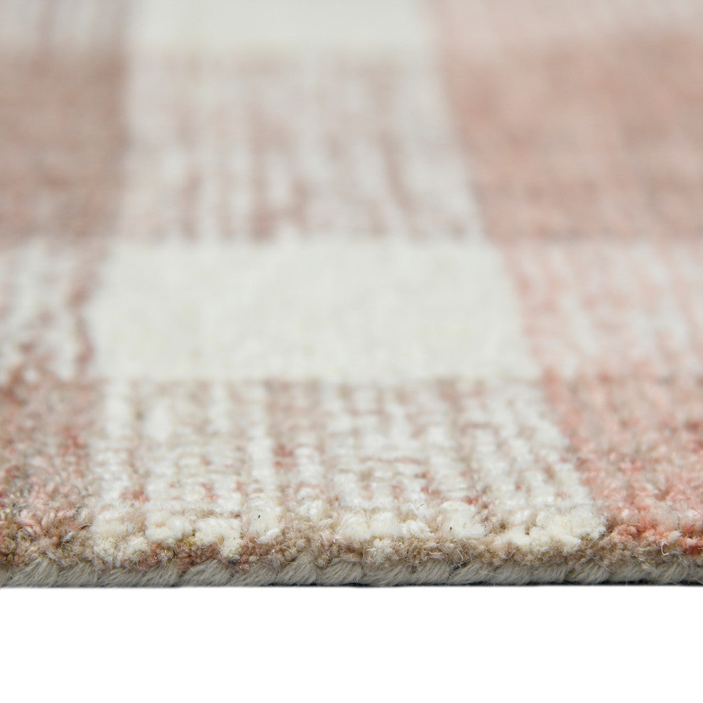 Tartan Cartwell Area Rug, Pink, 2'' x 3'', Plaid