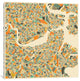 "Abstract City Map of Boston" by Jazzberry Blue, 18x18x1.5