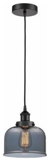 Innovations 616-1PH-BK-G73 1-Light Mini Pendant, Matte Black