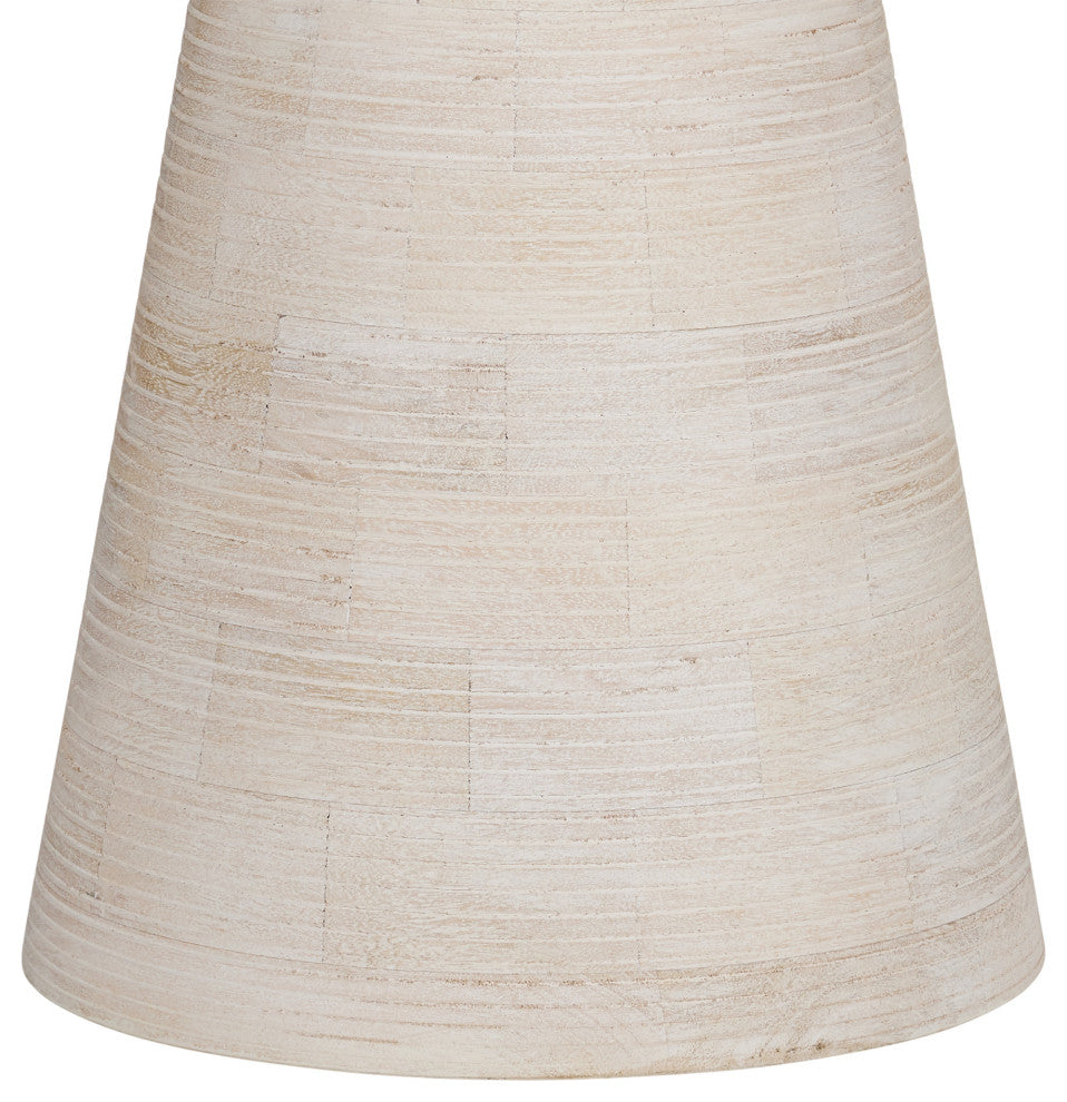 Gati Whitewash Accent Table