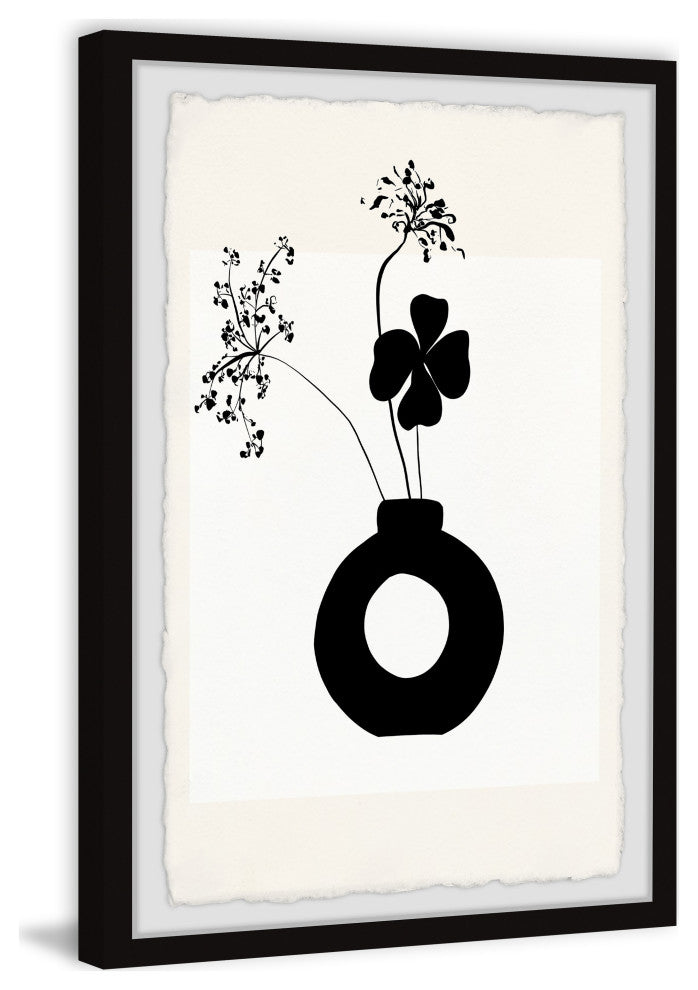 "Donut Vase" Framed Painting Print, 20x30