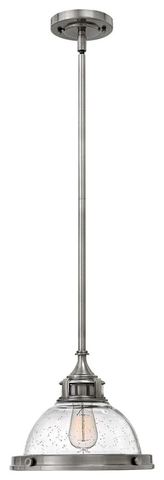 Hinkley Amelia Small Pendant, Polished Antique Nickel