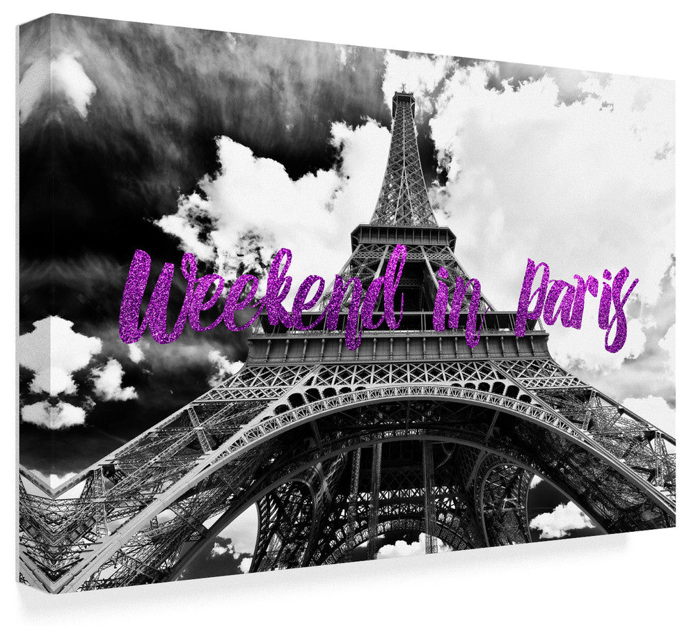 "Weekend in Paris Eiffel Tower II" by Philippe Hugonnard, Canvas Art, 22"x32"