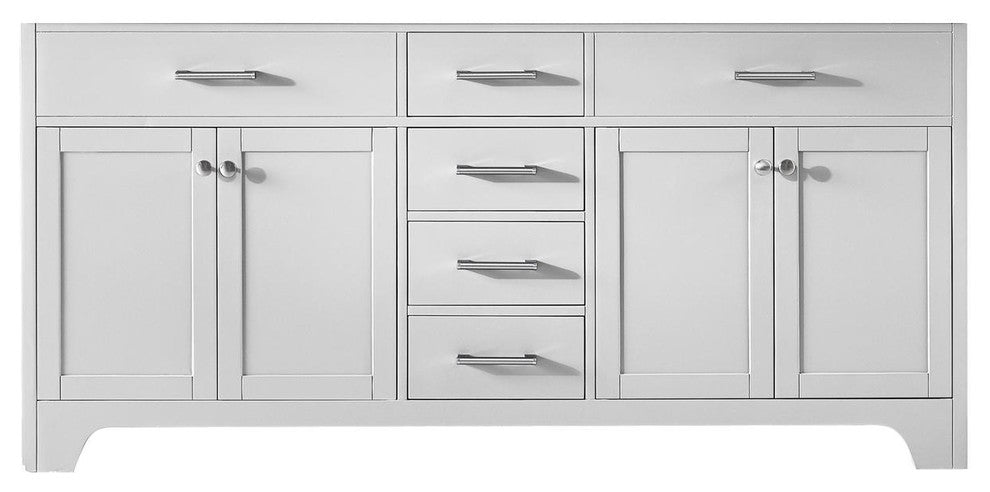 72" Double Sink Bathroom Vanity Base