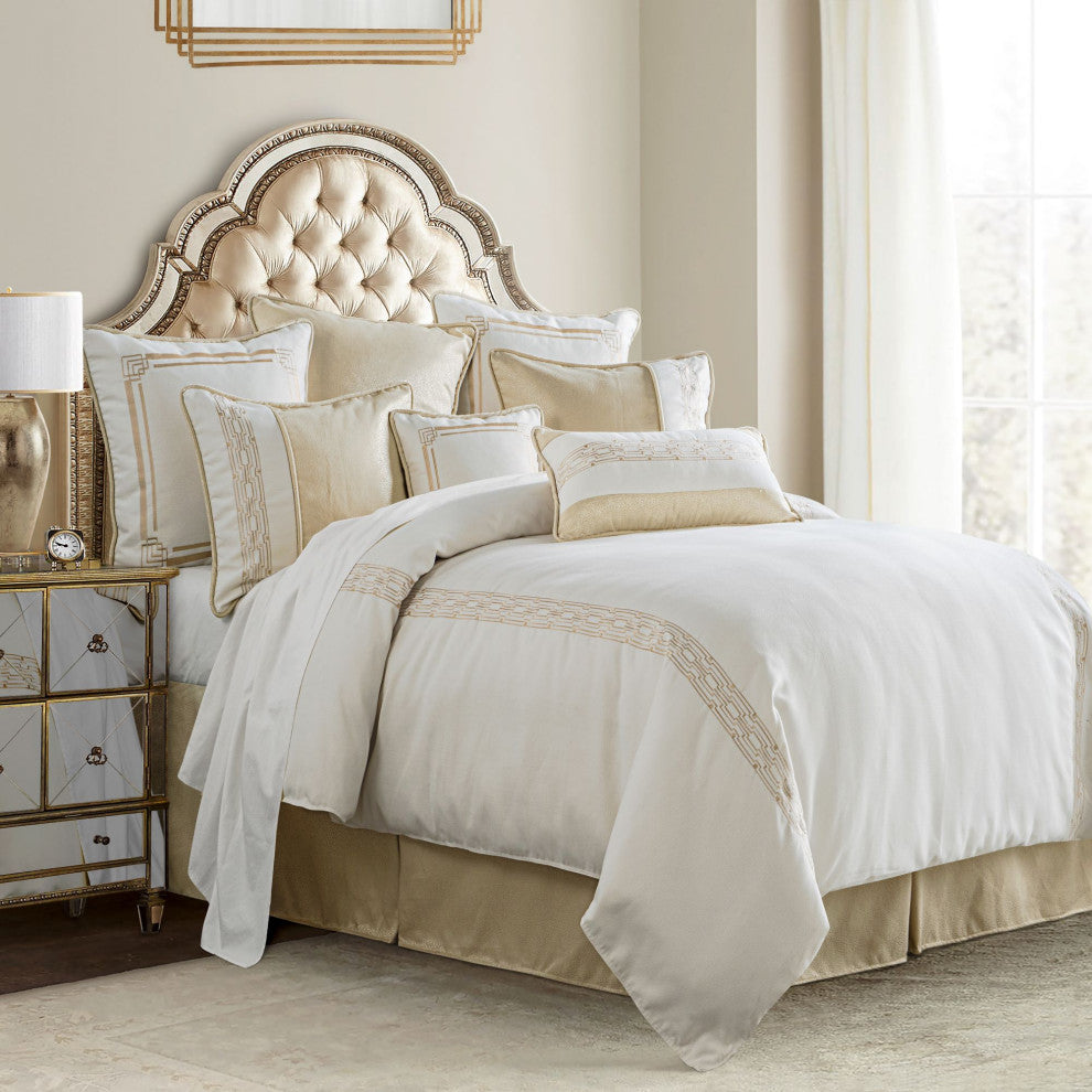 Hollywood 4-Piece Comforter Set, Super Queen