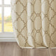 Madison Park Saratoga Fretwork Print Grommet Top Window Curtain Panel