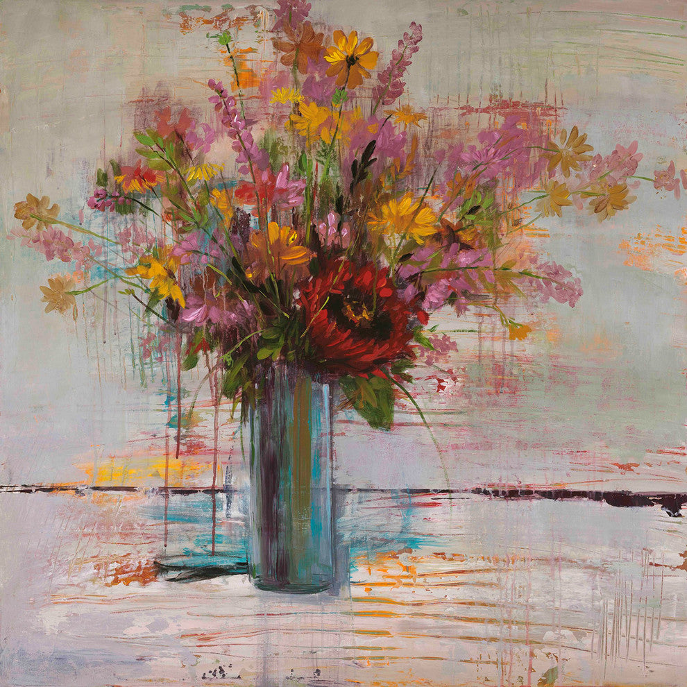 "Luminosity I" Painting Print on Wrapped Canvas