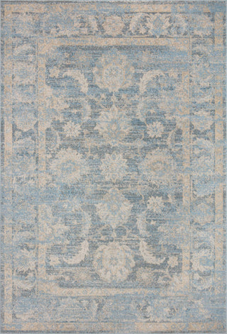 Loloi II Odette Sky / Beige 18" x 18" Sample Rug