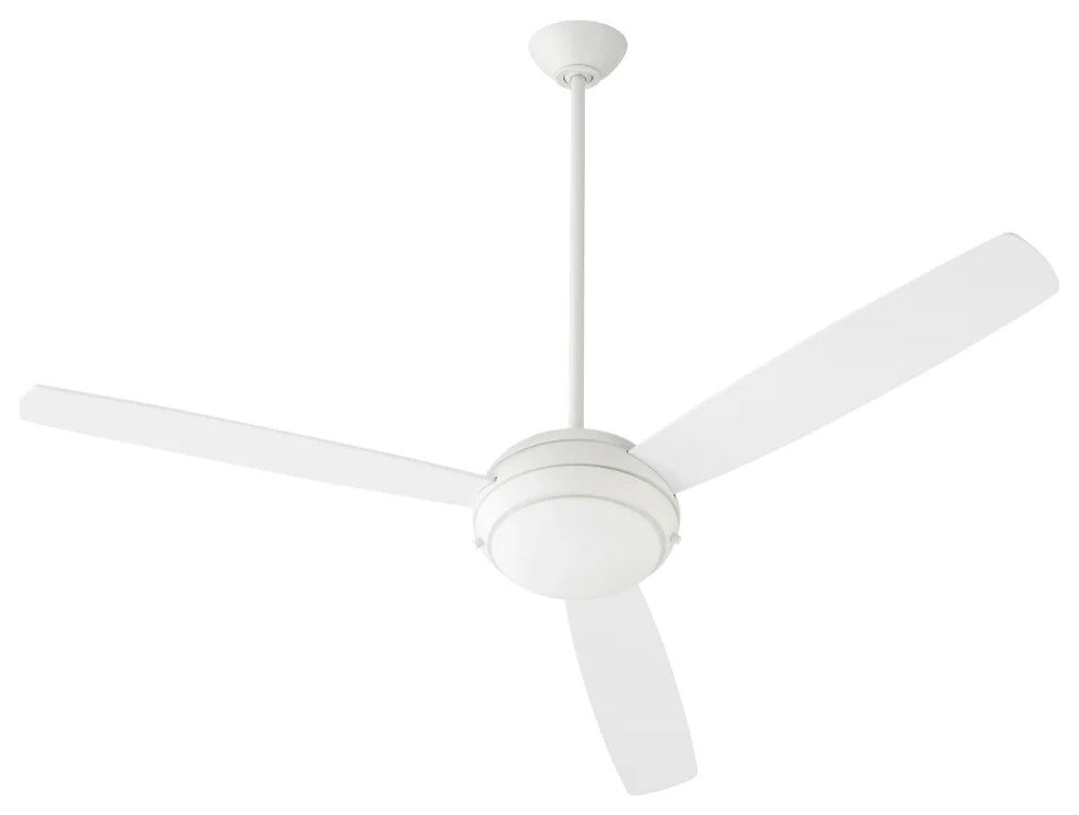 Expo Soft Contemporary Ceiling Fan in Studio White